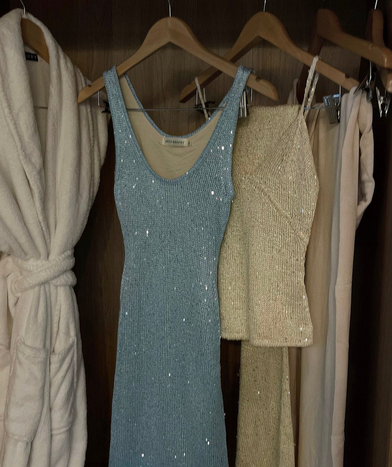 Asta Resort ‘Ana’ sequin maxi