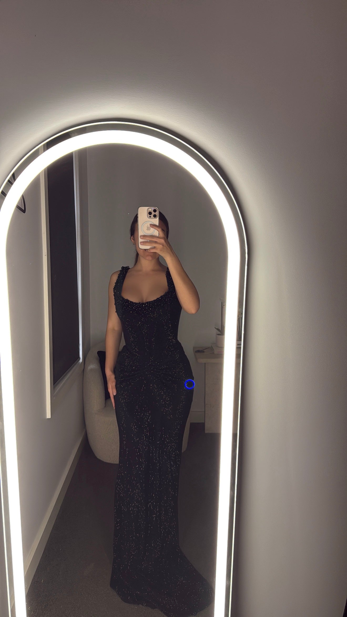 Lirika Vesa Vivienne embellished gown