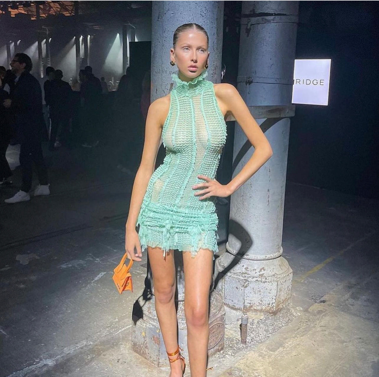 Roberta Einer ‘Angel’ mint midi