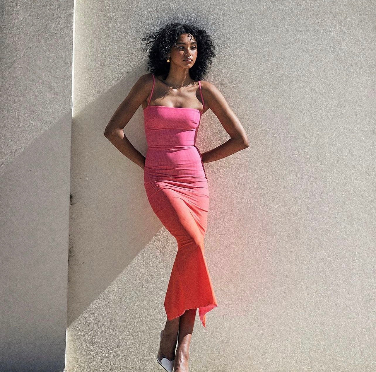 House of Cb ‘Callista’ ombré maxi