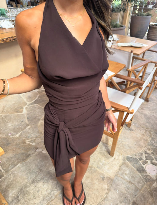 Karlica Arabella cacao halter mini