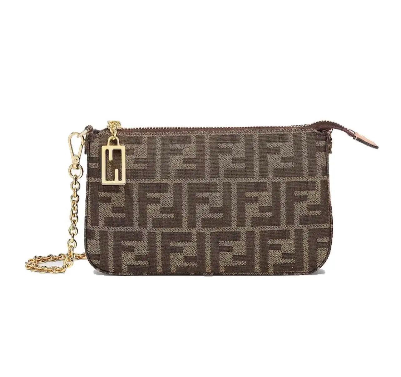 Fendi Baguette chain pouch