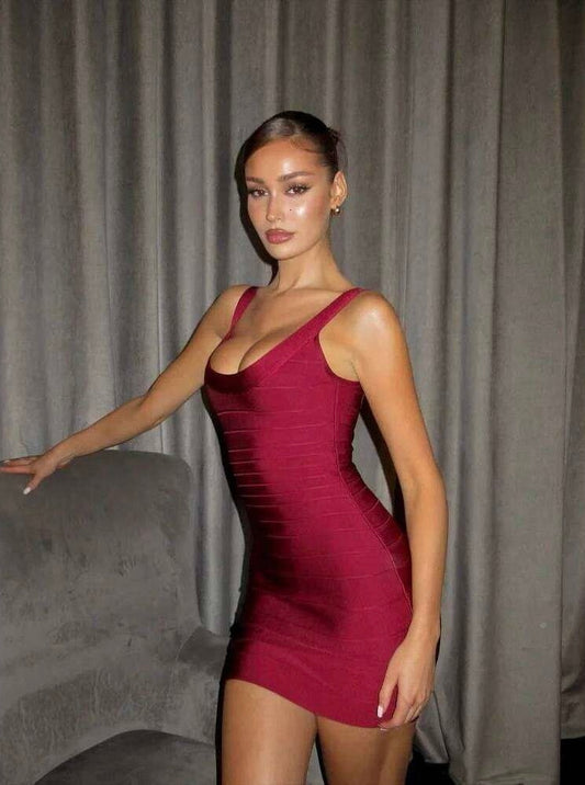 House of Cb The Og ruby bandage mini